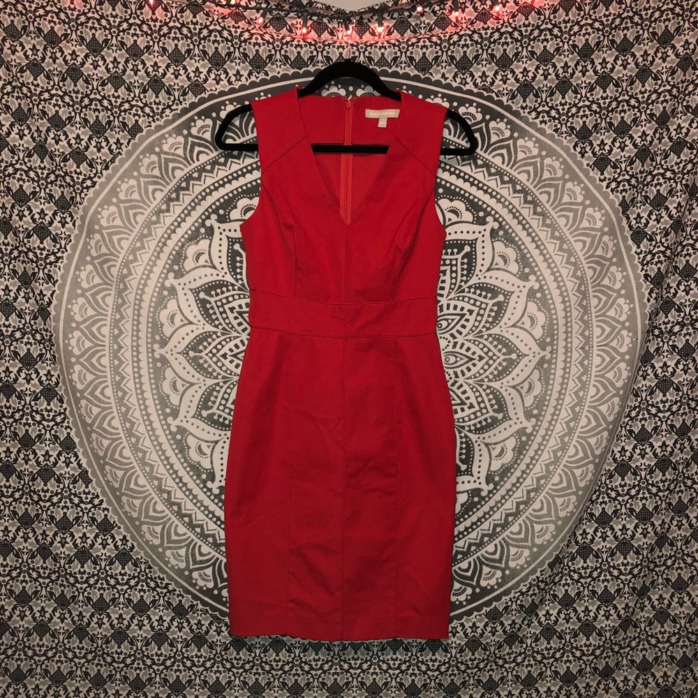 ♥️BANANA REPUBLIC♥️ Gorgeous Red Dress! 💞🌸